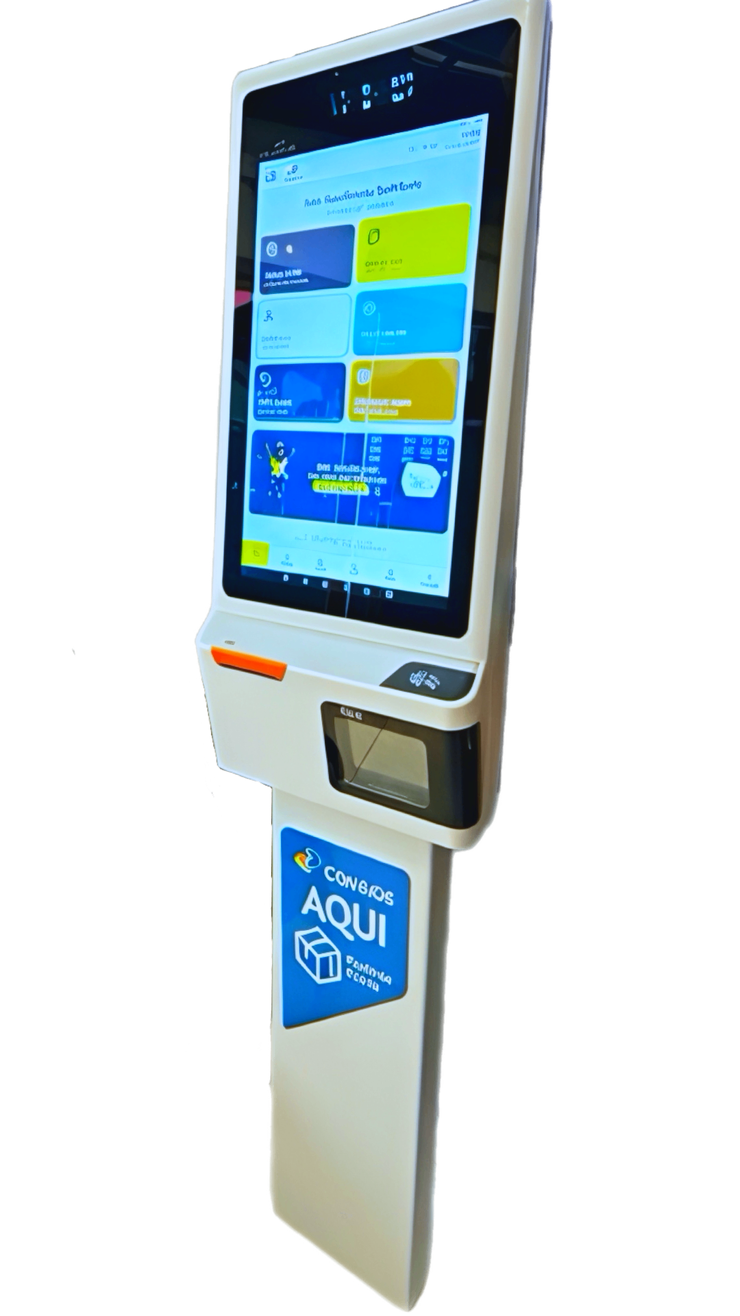 Totem de auto-atendimento Correios no Posto Guaporé
